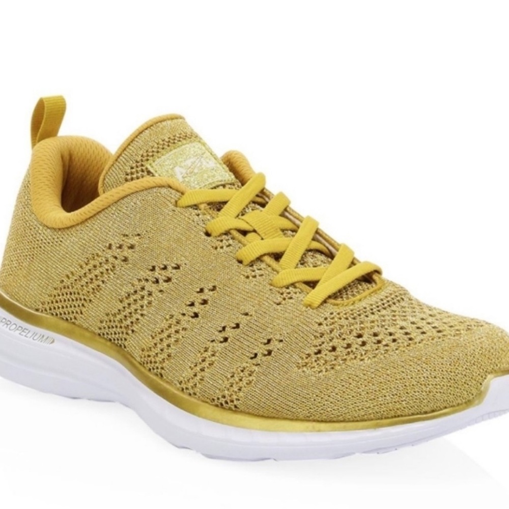 APL Gold Athletic Shoes